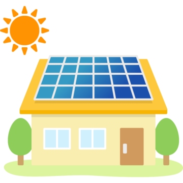 太陽光発電を家につけよう
